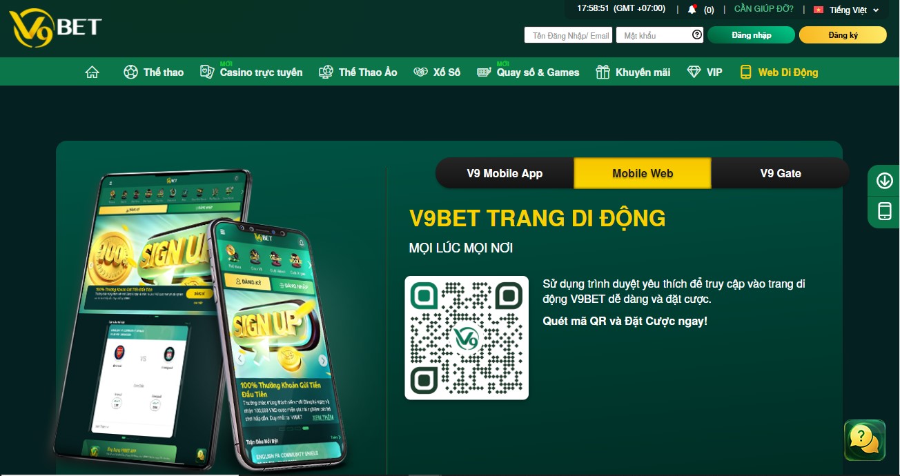 68gamebai reviews Tải V9BET cho di động